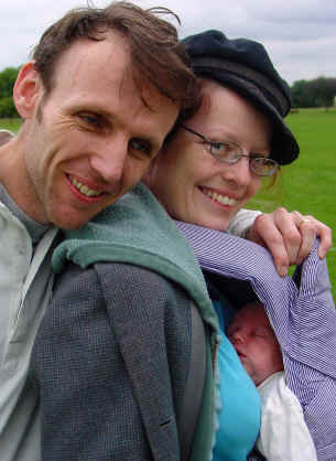 Soppy couple: Andrew and Catharine show off Natasha Imogen Walker Wardle