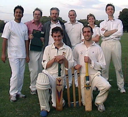 Victory smiles: The team that beat Caledonian Conquerors