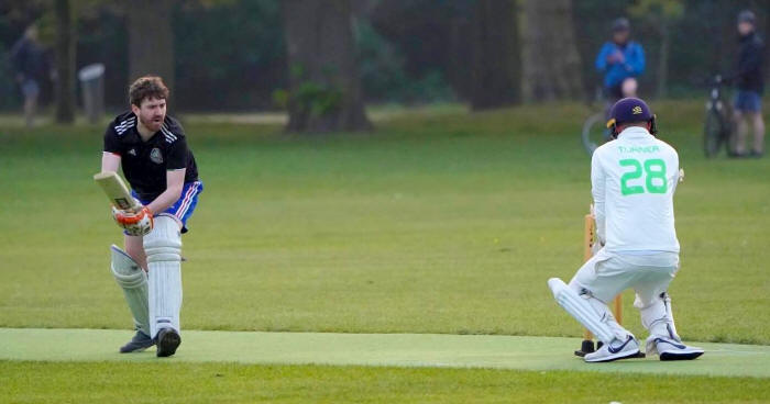 George Gibbons bowled