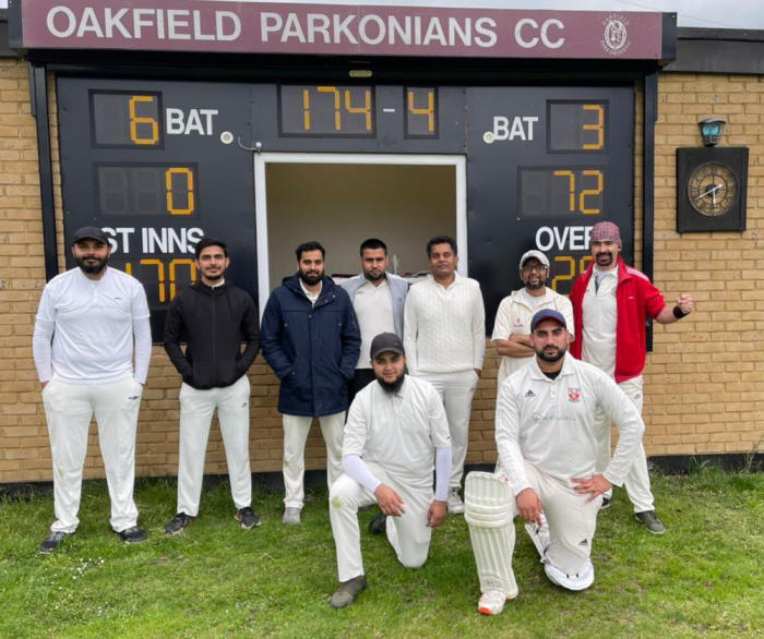 They beat Oakfield Parkonians