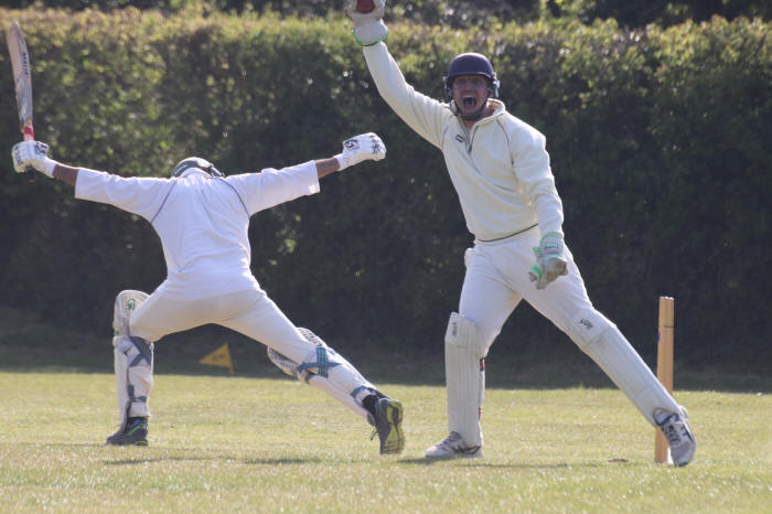 Not out!